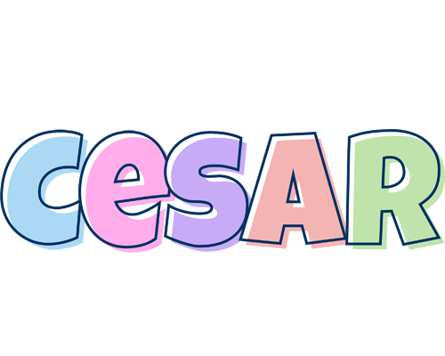 Cesar pastel logo