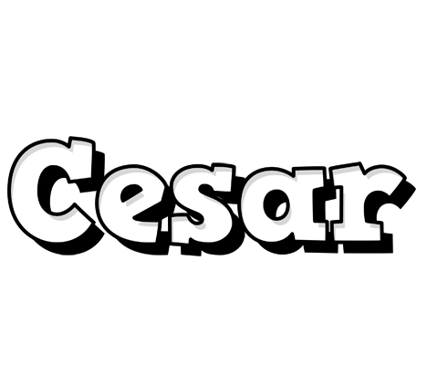 Cesar snowing logo