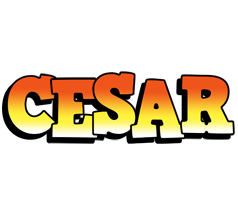 Cesar sunset logo