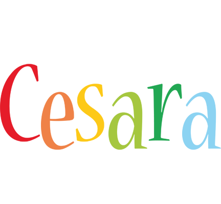 Cesara birthday logo