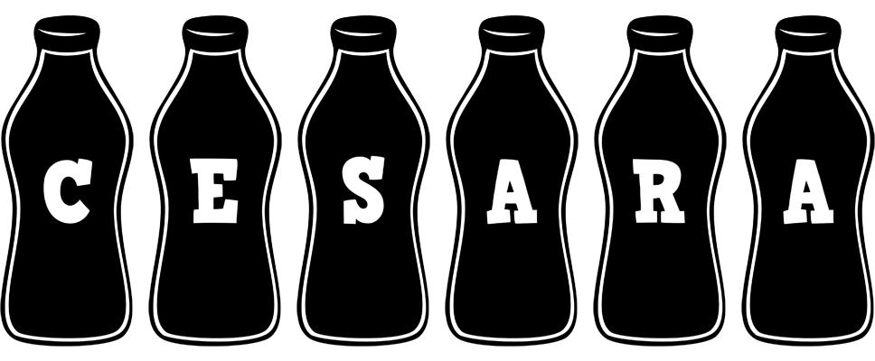 Cesara bottle logo