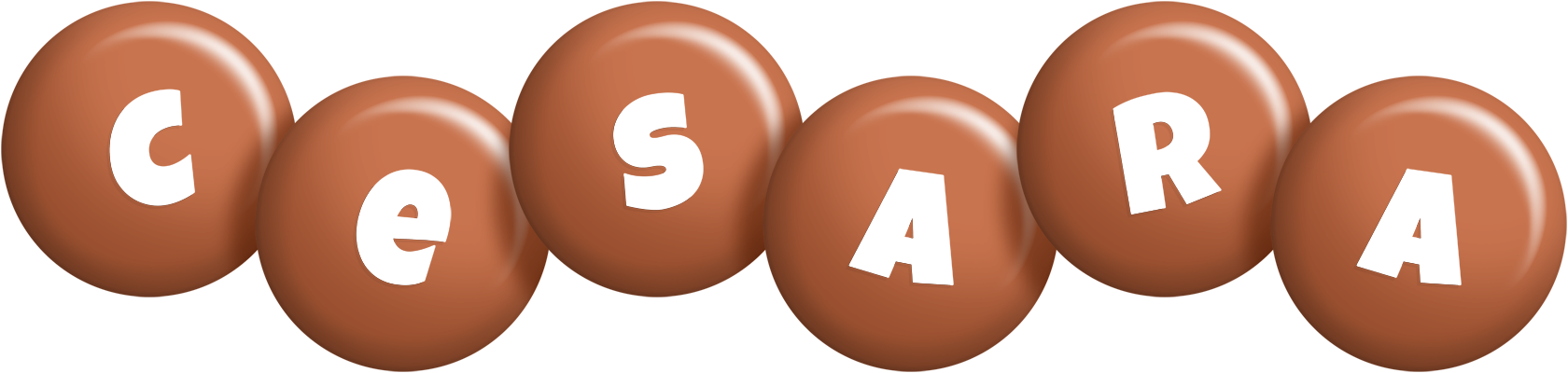 Cesara candy-brown logo