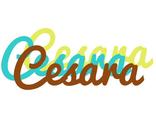 Cesara cupcake logo