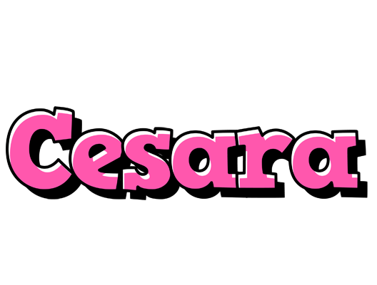 Cesara girlish logo
