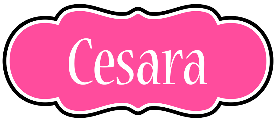 Cesara invitation logo