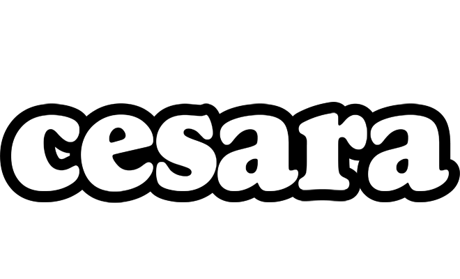 Cesara panda logo