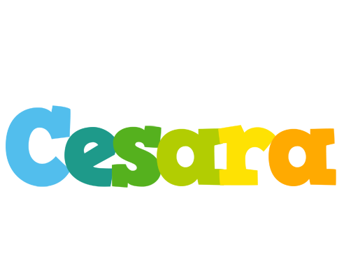 Cesara rainbows logo