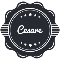 Cesare badge logo