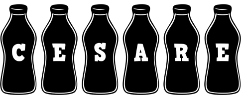 Cesare bottle logo