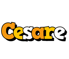 Cesare cartoon logo