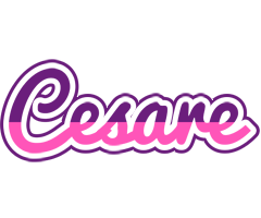 Cesare cheerful logo