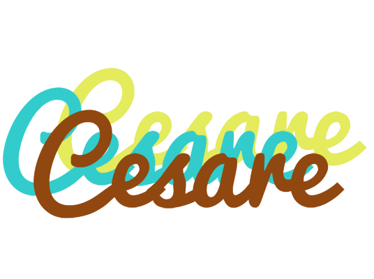 Cesare cupcake logo