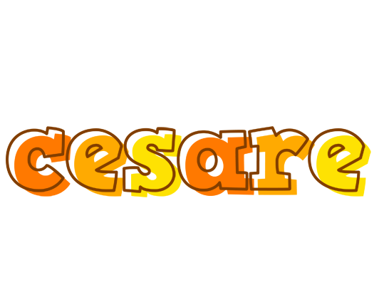 Cesare desert logo