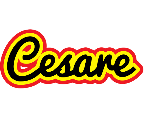 Cesare flaming logo