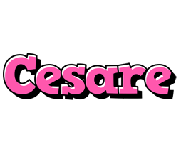 Cesare girlish logo