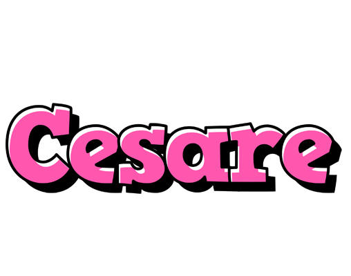 Cesare girlish logo