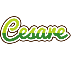 Cesare golfing logo