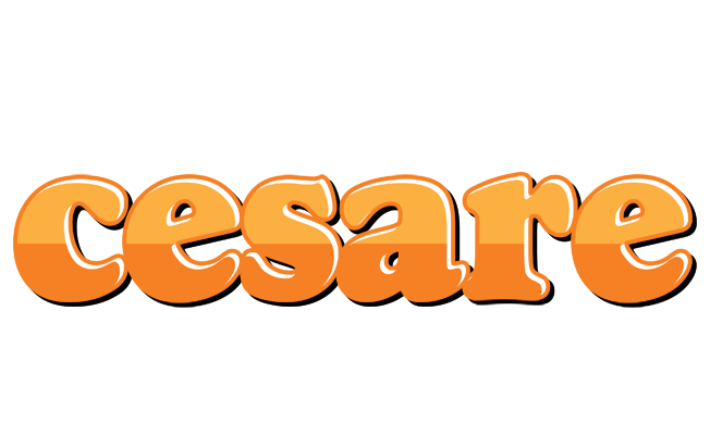 Cesare orange logo