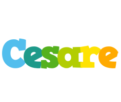 Cesare rainbows logo