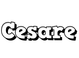 Cesare snowing logo