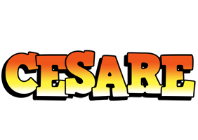 Cesare sunset logo