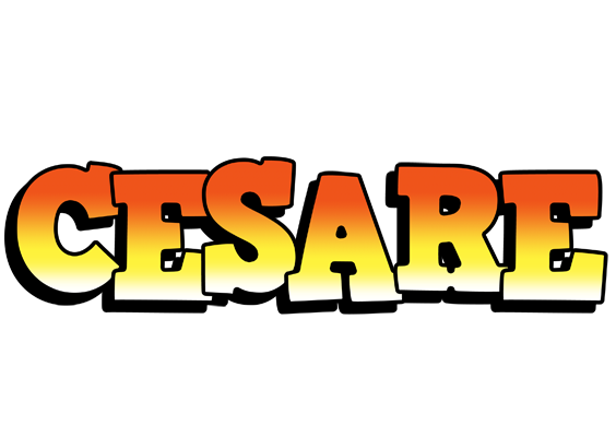 Cesare sunset logo