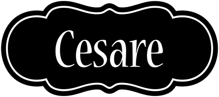 Cesare welcome logo