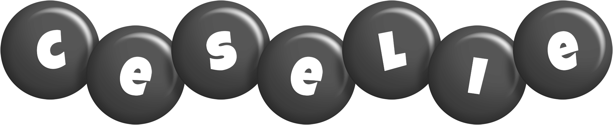 Ceselie candy-black logo