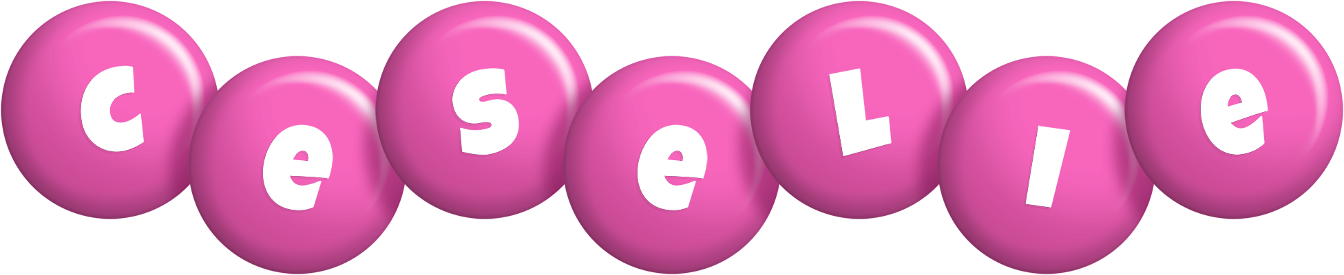 Ceselie candy-pink logo