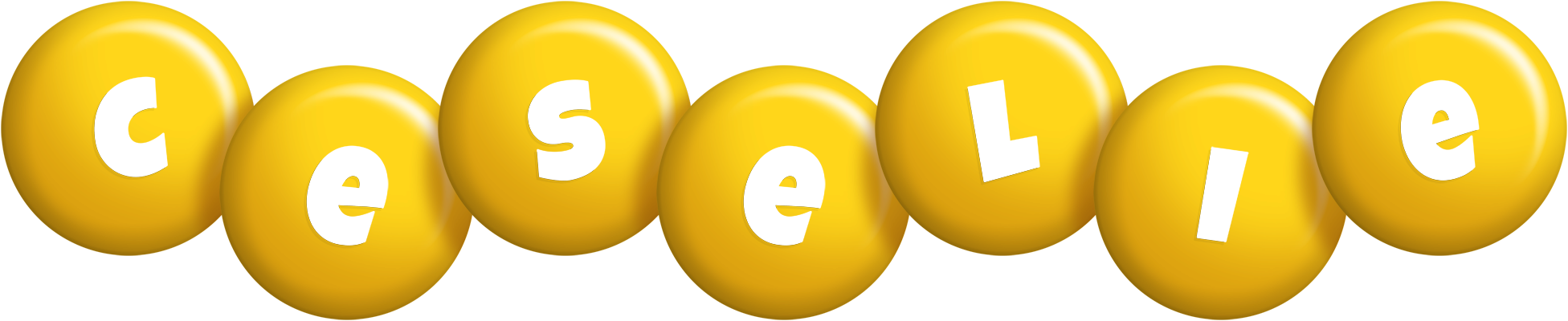 Ceselie candy-yellow logo
