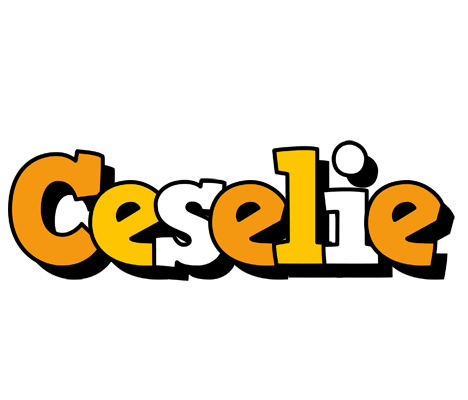 Ceselie cartoon logo