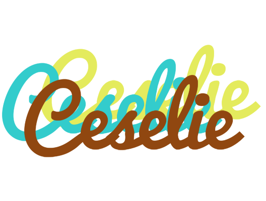 Ceselie cupcake logo