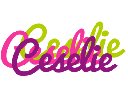 Ceselie flowers logo