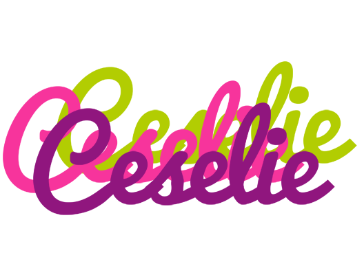 Ceselie flowers logo