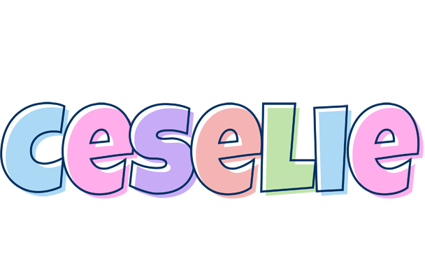 Ceselie pastel logo