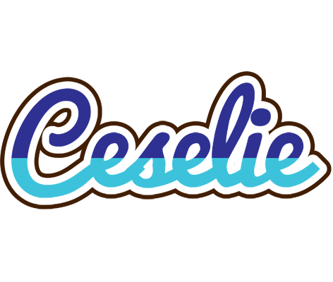 Ceselie raining logo