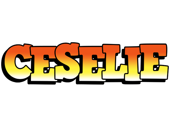 Ceselie sunset logo