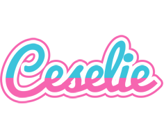 Ceselie woman logo