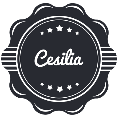 Cesilia badge logo