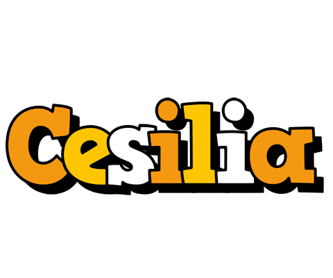 Cesilia cartoon logo