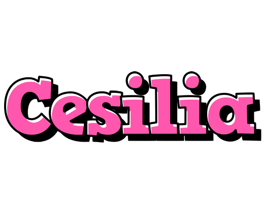 Cesilia girlish logo