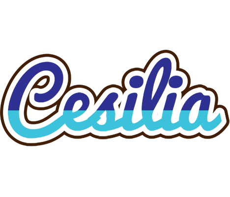 Cesilia raining logo