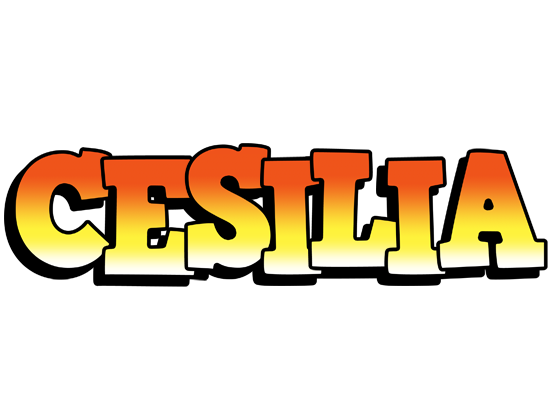 Cesilia sunset logo