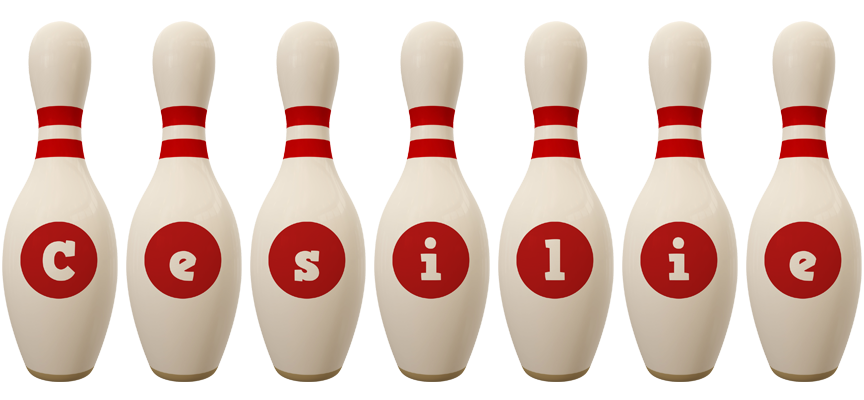 Cesilie bowling-pin logo
