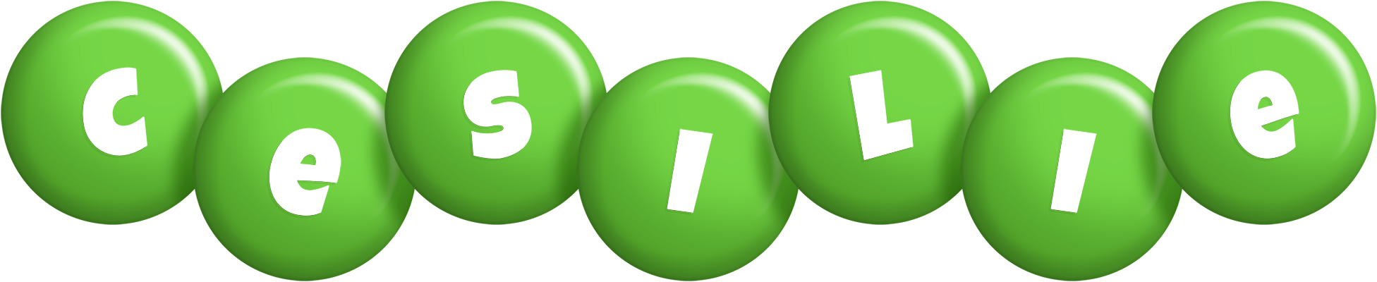 Cesilie candy-green logo