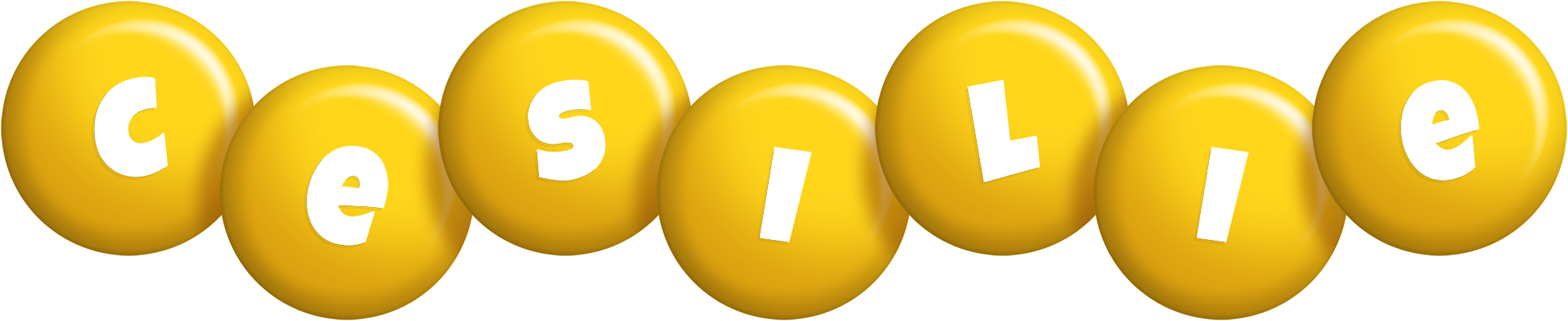 Cesilie candy-yellow logo