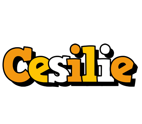 Cesilie cartoon logo