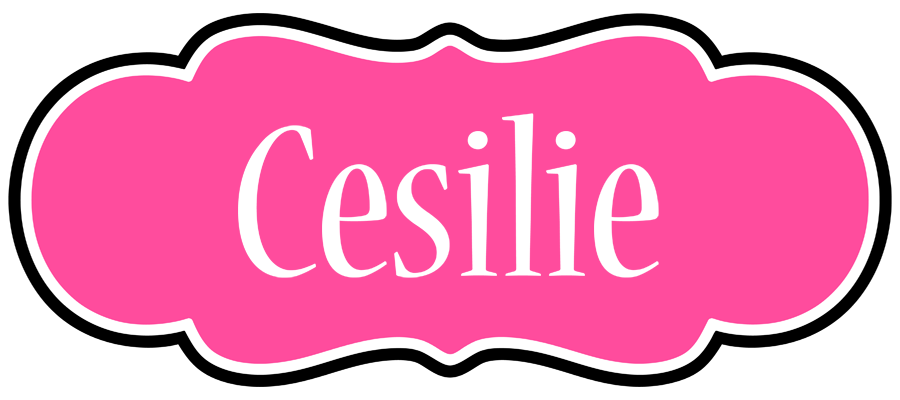 Cesilie invitation logo
