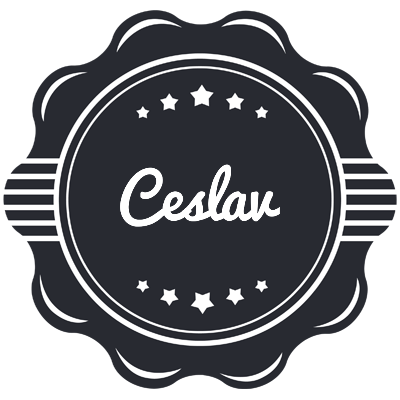 Ceslav badge logo