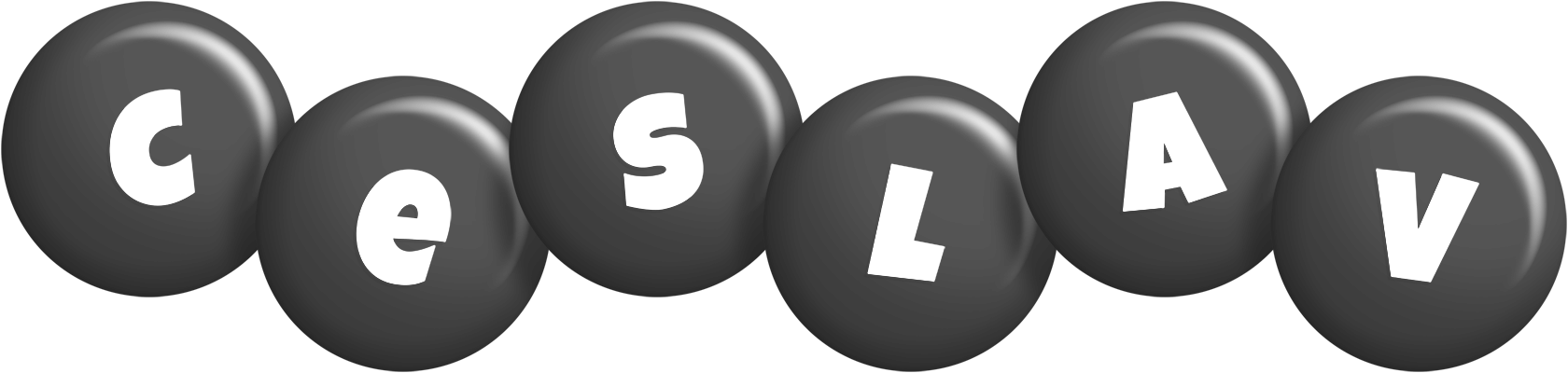 Ceslav candy-black logo